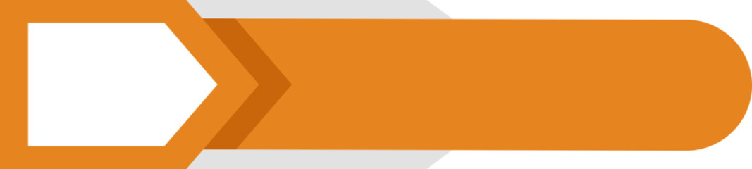 simple geometric lower third banner template