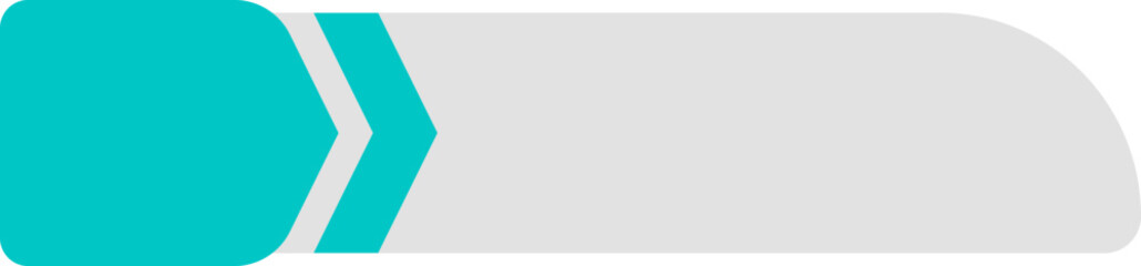 simple geometric lower third banner template