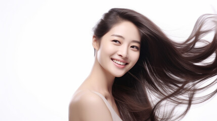 Fototapeta premium Hair advertising images 