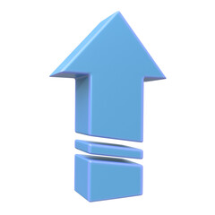 3D Arrow Yellow Icon