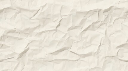 Fototapeta premium white crumpled paper background texture
