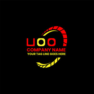 UOO letter logo vector design, UOO simple and modern logo. UOO luxurious alphabet design  