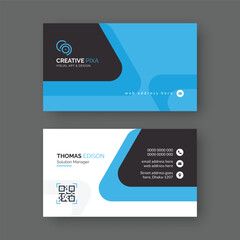 Modern and clean professional business card template, Visiting Card