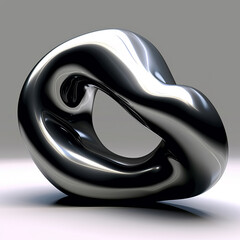 3D Abstract Gradient Shapes