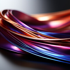 3D Abstract Gradient Shapes
