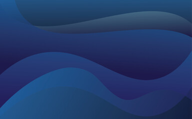 abstract blue wave background Liquid wave background with soft color. liquid background with gradient blue color.