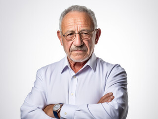   isolated portrait in studio
