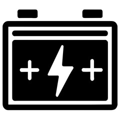Obraz premium battery icon