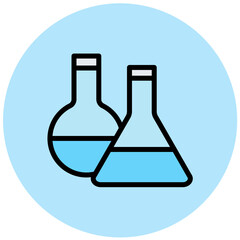 Chemistry Vector Icon Design Illustration