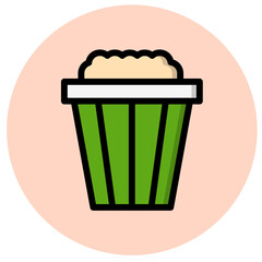 Snacks Vector Icon Design Illustration