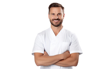 Clear and Crisp Dental Assistant Image on White or PNG Transparent Background.