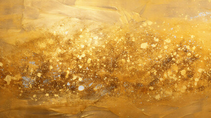 Golden glitter texture abstract