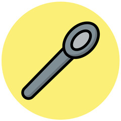 Spoon Vector Icon Design Illustration