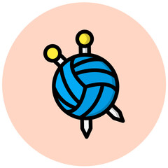 Wool Vector Icon Design Illustration
