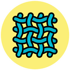Textile Vector Icon Design Illustration