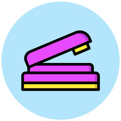 Stapler Vector Icon Design Illustration