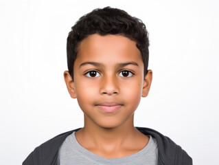    isolated portrait in studio
