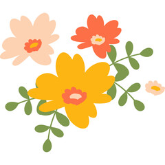 Flower Flat Illustration