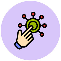 Interaction Vector Icon Design Illustration