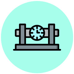 Water Meter Vector Icon Design Illustration