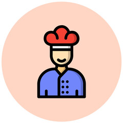 Chef Vector Icon Design Illustration