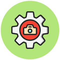Setting Vector Icon Design Illustration