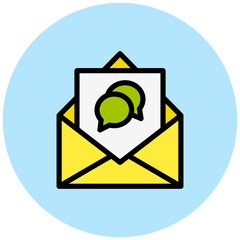 Conversation Vector Icon Design Illustration