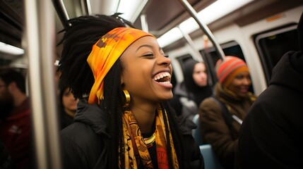 Joyful Commute in the City