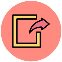 Export Vector Icon Design Illustration