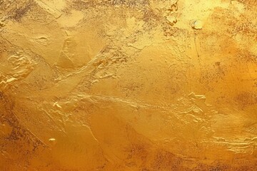 Gold background with rich texture. Generative AI