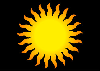 
vector colorful sun drawing designs