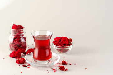 Pomegranate Tea, Dried Pomegranate Flowers, Traditional Turkish Herb Tea
