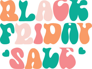 Retro Black Friday SVG Design/Black Friday Quotes cut files