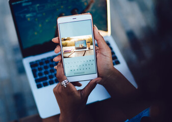  Social network application on cellular