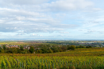 landscape with sky and clouds