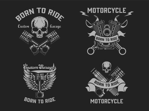 Motorcycle tshirt design, Motorcycle vintage graphics