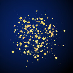 Magic stars vector overlay.  Gold stars scattered