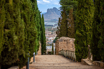 Alcazaba fortress in Antequera, Spain