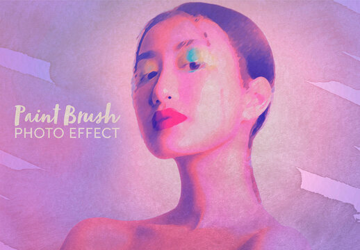 Paint Brush Effect