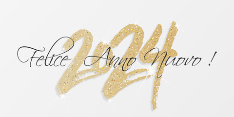 felice anno nuovo - buon anno 2024	