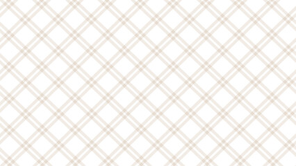 Diagonal beige checkered in the white background	