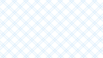 Fototapeta premium Diagonal blue checkered in the white background 
