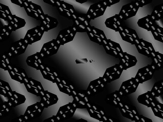 Abstract 3d texture vector black modern pattern background, grunge surface illustration wallpaper.