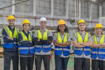 Multicultural Cardboard Workers fostering Success through Collaborating Teamwork on Production Line