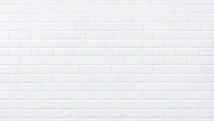 Naklejka premium white brick wall background
