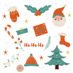 Christmas greeting set.