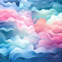 Fototapeta na wymiar Misty pattern with a gentle gradient , cute pattern background beautiful, sweet color