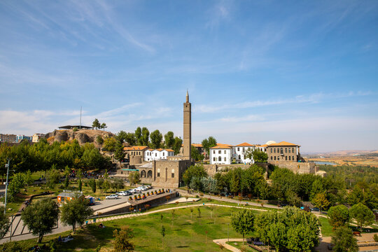 Turkey's Diyarbakir province. Hz. S&uuml;leyman mosque. It has preserved its historical structure for centuries. It is one of the important mosques in Islamic history.