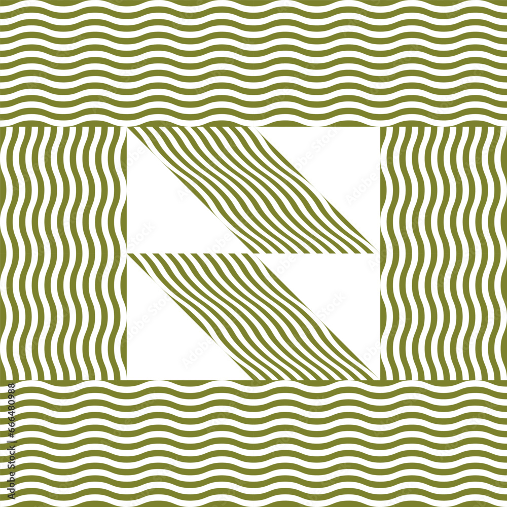 Leinwandbilder Modern abstract geometric contemporary vector seamless diagonal pattern with simple elements and shapes. Graphic pastel colored minimalist background.