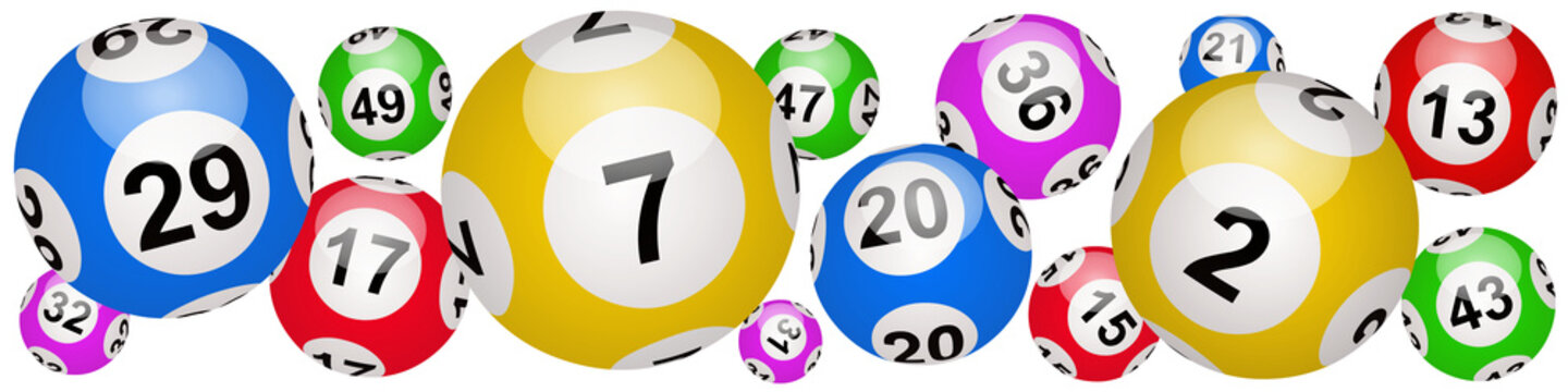 Boules de loto en PNG